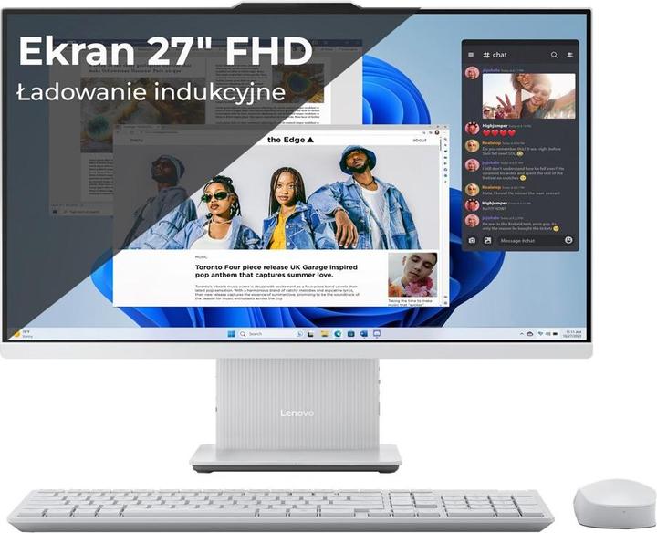 Actual product image Lenovo IdeaCentre AIO 27IRH9 i7-13620H 27 FHD IPS 350nits AG 16GB DDR5 5200 SSD512 Intel UHD Graphi (Intel Core i7-13620H, 16 GB, 512 GB)