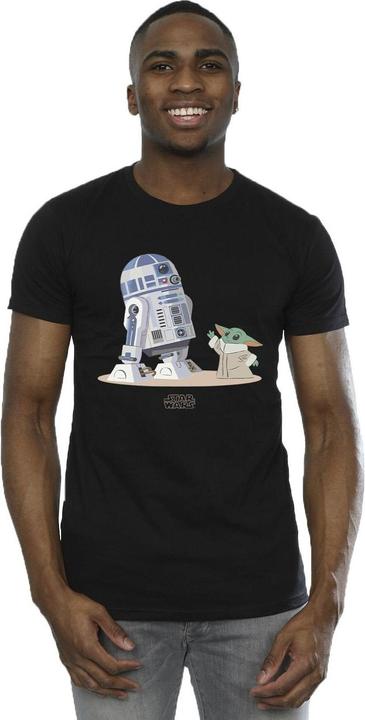 Produktbild Star Wars The Mandalorian R2D2 And Grogu TShirt (4XL)