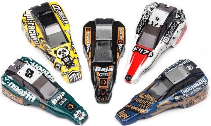 Actual product image HPI Q32 Body Set Baja Spoiler (unpainted)