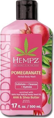 Actual product image Hempz Body Wash Pomegranate Hydrating for Sensitive Skin