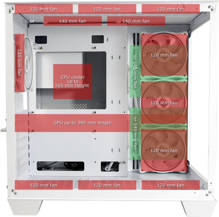 Immagine prodotto LC-Power Stormwatch X (Mini-ITX, E-ATX, ATX, mATX)