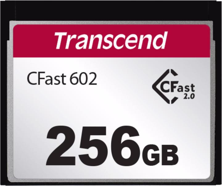Actual product image Transcend 256GB CFAST CARD SATA3 MLC (256 GB, CFast 2.0)
