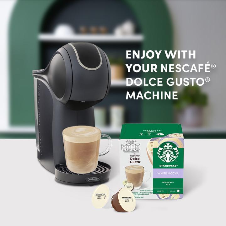 Actual product image Starbucks White Mocha by Nescafé Dolce Gusto (6 x Port.)