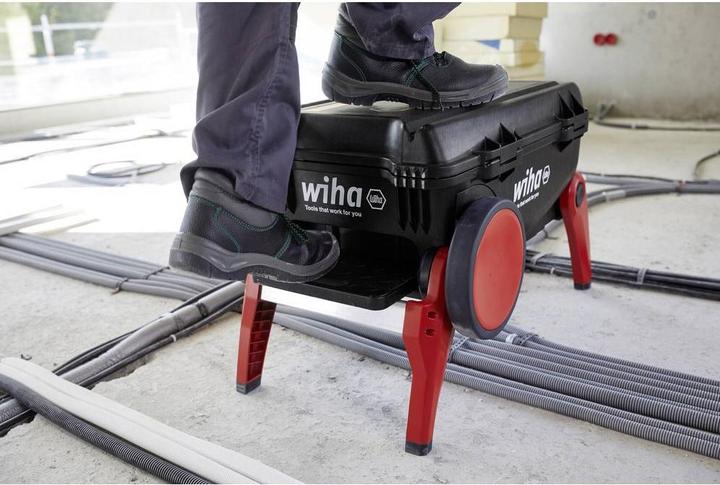 Image du produit Wiha Mallette à outils XXL III electric I 104 pcs. I Mallette à outils pour électriciens I Boîte à outils (106 pièces)