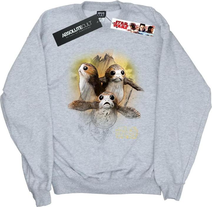 Star Wars The Last Jedi Porgs Brushed Sweatshirt Jungen