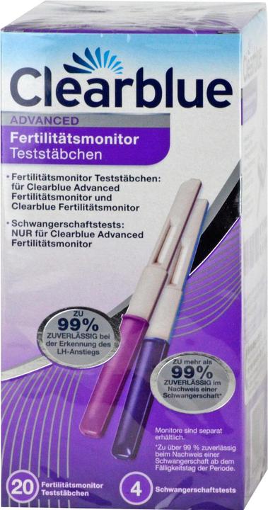 Actual product image Clearblue Fertility Monitor Advanced Test Sticks