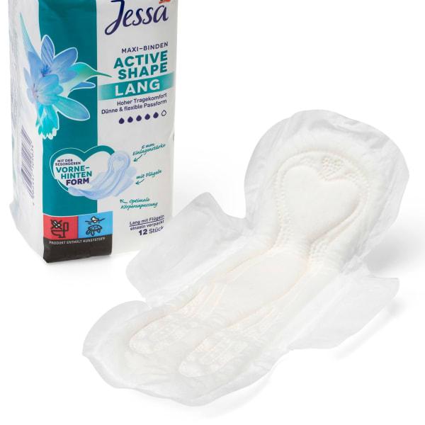 Actual product image dm Jessa Maxi pads Active Shape Long (1 x)