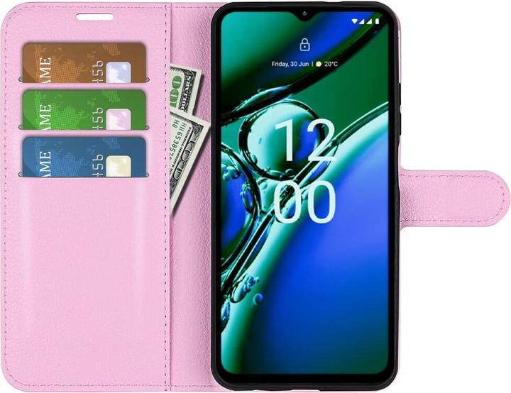 Image du produit Cover-Discount Nokia G42 - Étui en cuir rose (Nokia G42)