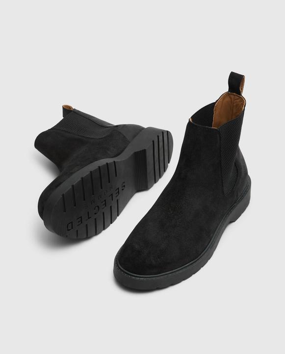 Actual product image Selected Homme Slhtim Suede Chelsea Boot B (44)