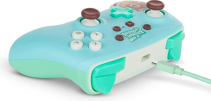 Produktbild PowerA Pro Controller con filo - Animal Crossing - Tom Nook (Switch)