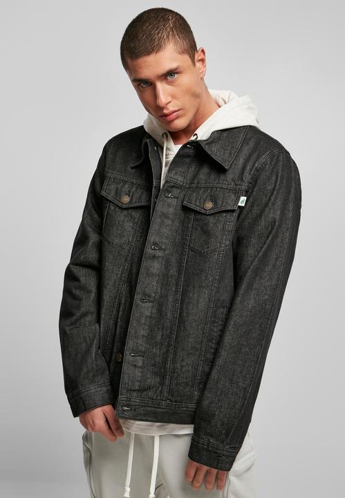 Actual product image Urban Classics Organic Basic Denim Jacket - 17030 (XS)