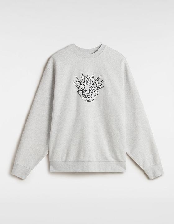 Vans Skate Smile Spike Crew ASH HEATHER (M)