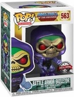Actual product image Funko DAMAGED BOX Pop Metallic Masters of the Universe Battle Armor Skeletor Limited Edition