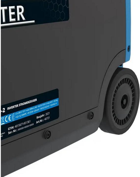 Actual product image Güde Inverter power generator ISG 3200-2 - 40721 (3500 W, 7.80 l)