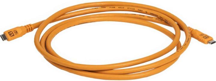 Produktbild Tether Tools TetherPro USB-C Optima 10G gerade orange 3m (3 m, USB 3.2 Gen 2)