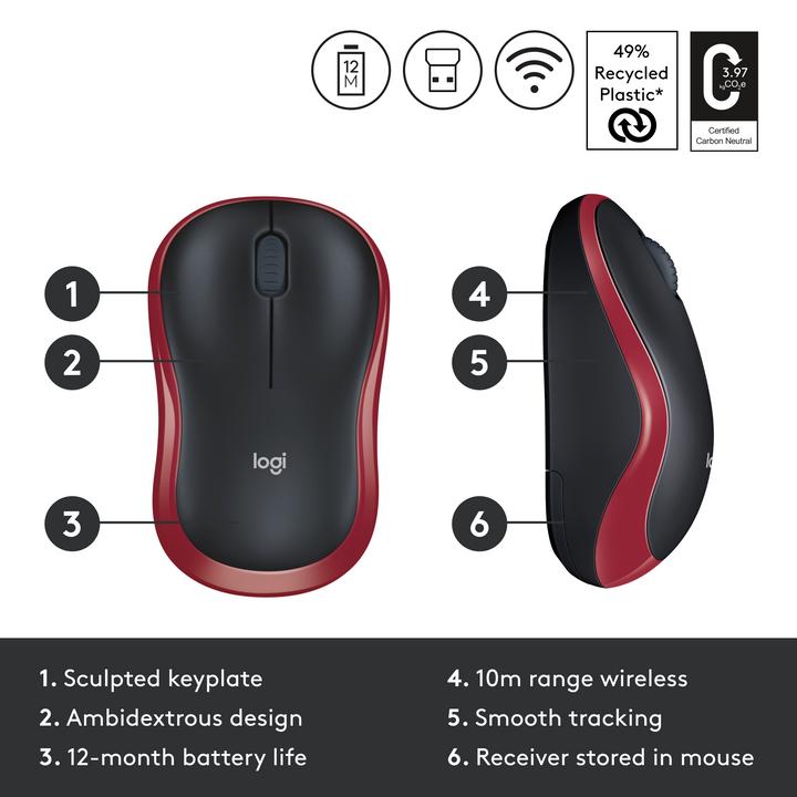 Produktbild Logitech M185 (Kabellos)