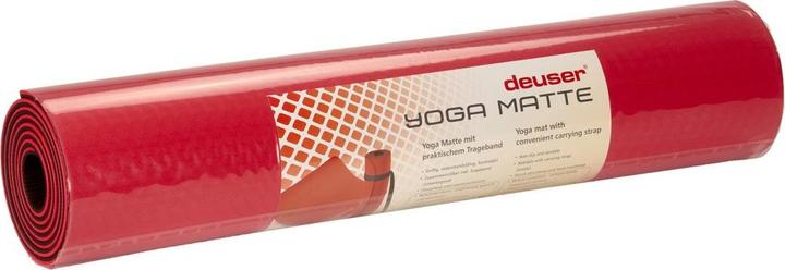 Actual product image Deuser Sports Deuser Yoga Mat red 121045R