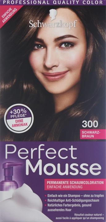 Immagine prodotto Schwarzkopf Perfect Mousse Mousse perfetta (300 Marrone nero)