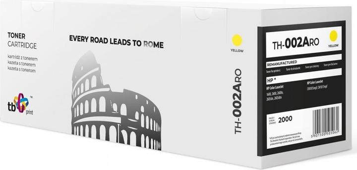 Image du produit Lenovo Toner TH-002ARO (HP Q6002A) Yellow remanufactured new OPC
