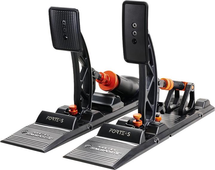Actual product image Asetek Forte S Sim Racing accelerator and brake pedal (PC)