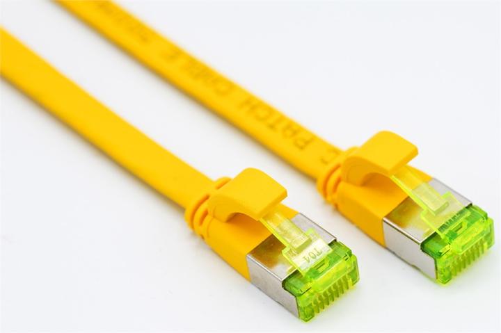 Actual product image Helos Herweck patch cable (U/FTP, CAT6a, 2 m)