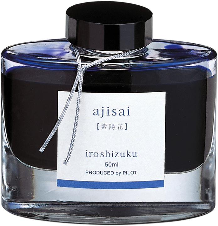 Actual product image Pilot Iroshizuku Ajisai (ink cartridges, Blue)