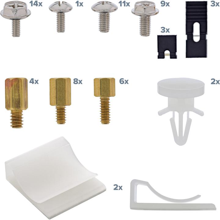 Actual product image InLine Screw set