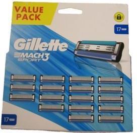 Produktbild Gillette Mach3 Sport Razor Blades - 17 Blades