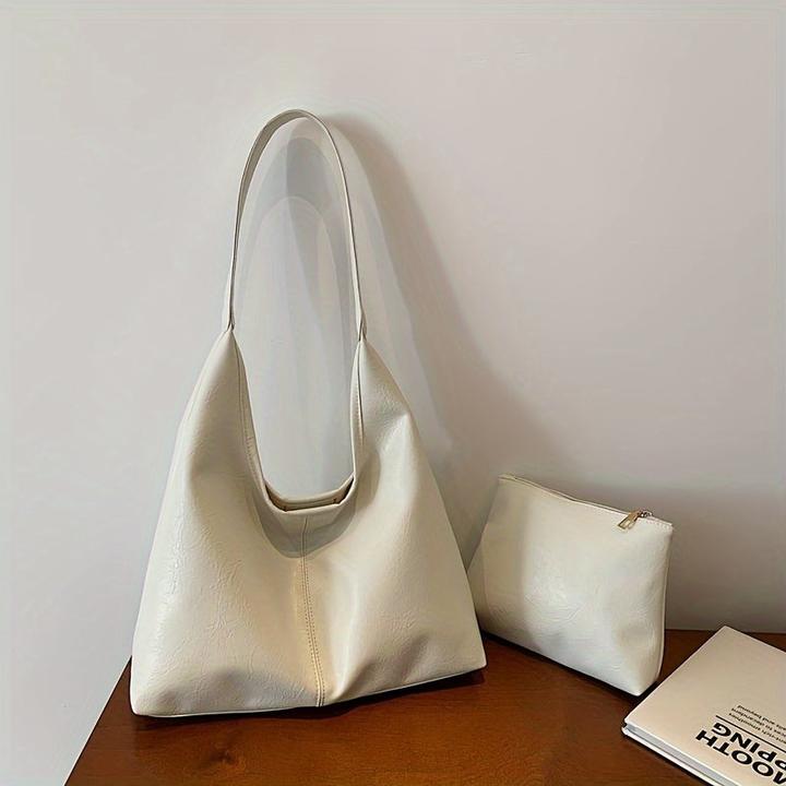Actual product image Only-Bags.Store Ein stilvolles und vielseitiges zweiteiliges Set, bestehend aus einer weichen und bequemen