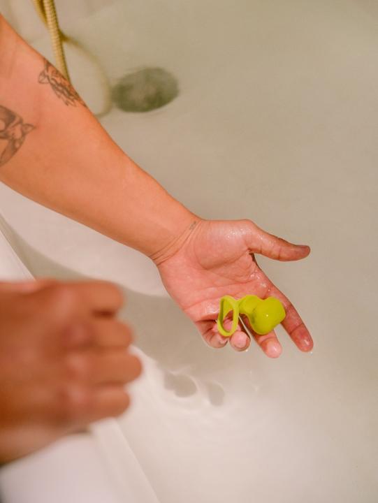 Image du produit Dame Products Fin Finger Vibrator Citrus