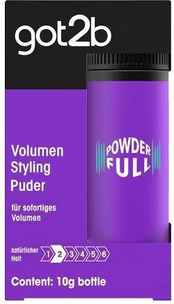 Actual product image Schwarzkopf 10g Got2b Powder- Full Styling Powder
