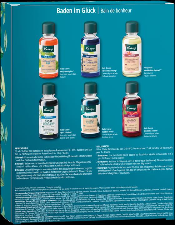 Image du produit Kneipp Baden im Glück (120 ml, Huile de bain)