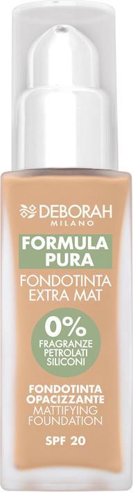 Image du produit Deborah Milano Formula Pura Extra Mat Fond de Teint No 03 (Sable)