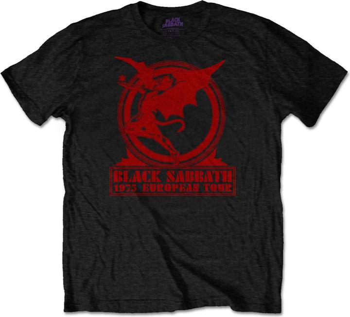 Actual product image Black Sabbath Europe '75 (XL)