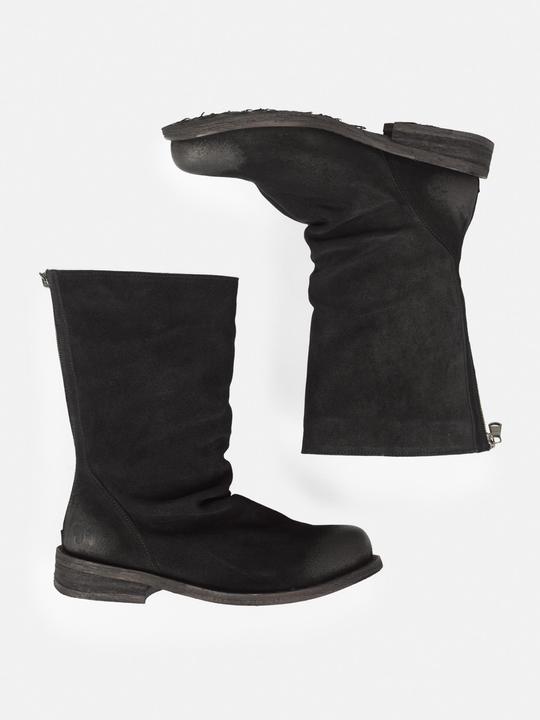 Actual product image Felmini GREDO W107 Wide Fit boot in suede, with a zip at the back for a secure fit. (42)