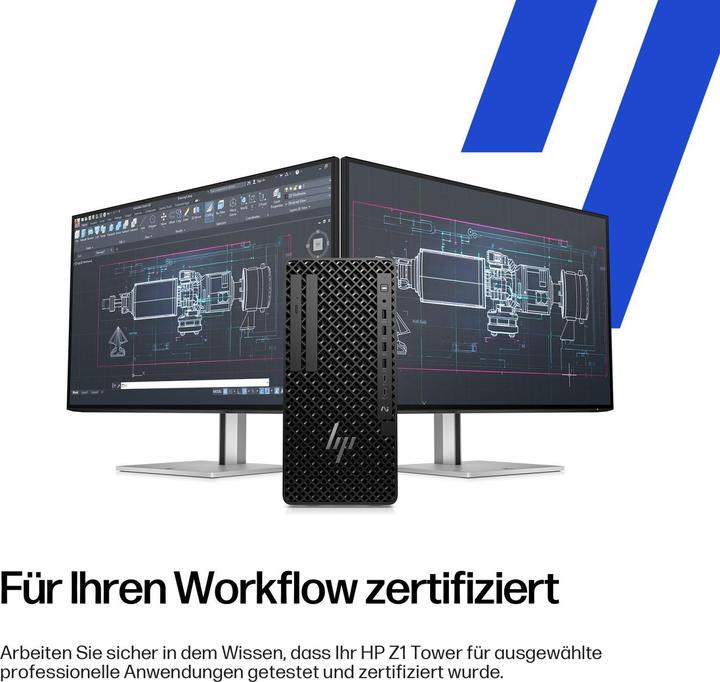 Actual product image HP Z1 G1i Intel Core Ultra 7 265 32GB 1TB/SSD W11P 1J Gar (DE) (Intel Core Ultra 7 265, 32 GB, 1000 GB)