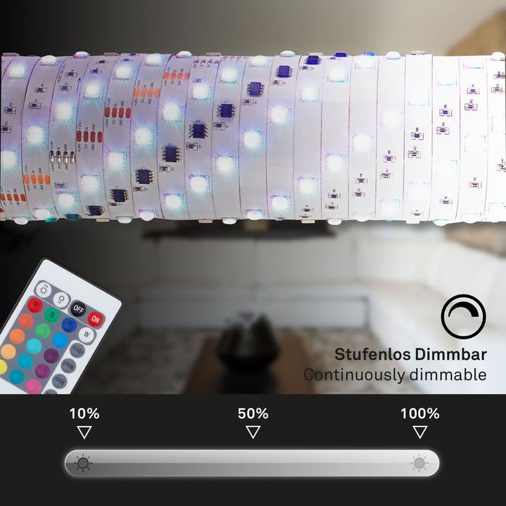 Immagine prodotto Briloner LED Superline (RGB, 1000 cm, Interno)