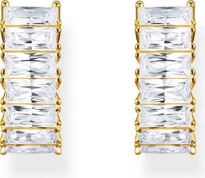 Immagine prodotto Thomas Sabo Pietre bianche creole in pavé d'oro (Doratura in oro giallo 750, Argento 925)