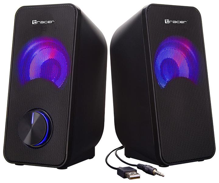 Actual product image Tracer TRAGLO46366 Speakers 2.0 Loop RGB USB