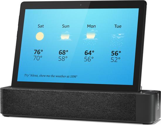 Actual product image Lenovo Tab M10 + Bluetooth Speaker Dock (WLAN only, 10.10", 32 GB, Black)