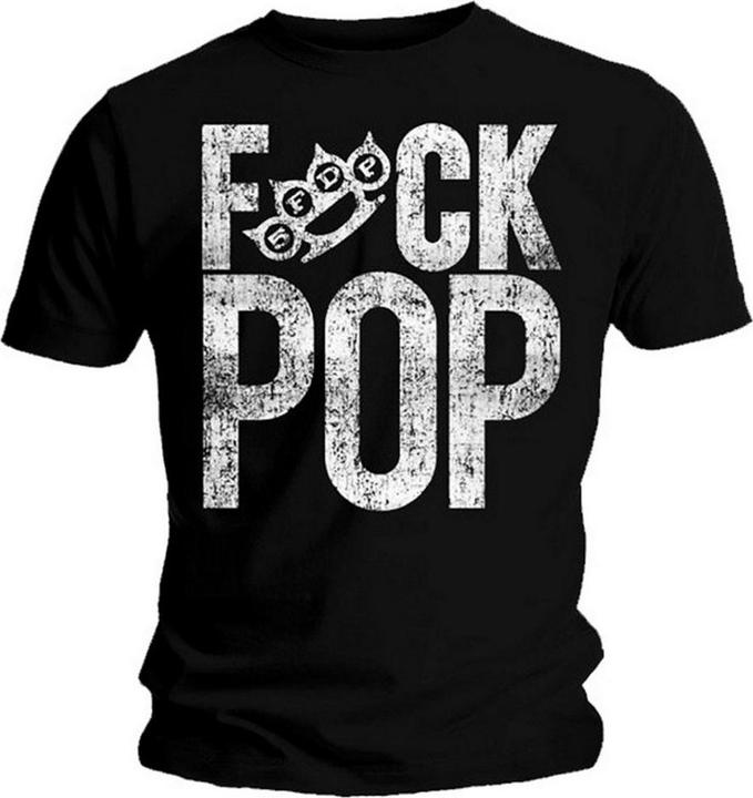 Immagine prodotto Five Finger Death Punch Maglietta unisexe adulte Fuck Pop en coton (S)