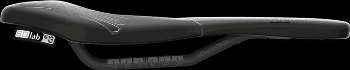 Actual product image Sqlab 612 Ergowave saddle carbon