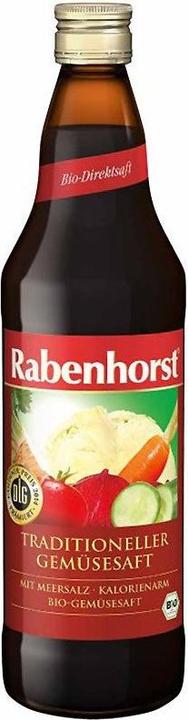 Rabenhorst Gemüsesaft Bio Flasche (750ml) (1 x 75 cl)