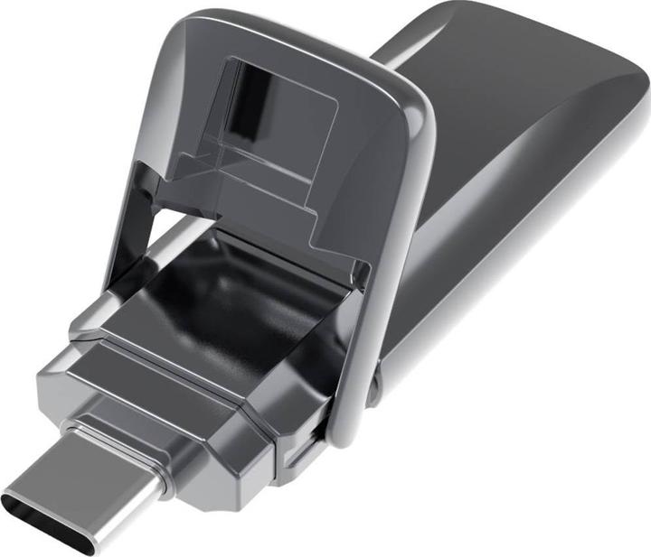 Immagine prodotto Xlyne 7610000 Chiavetta USB da 1TB grigia 7610000 USB-C® USB 3.2 (Gen 2) (1000 GB, USB-C)