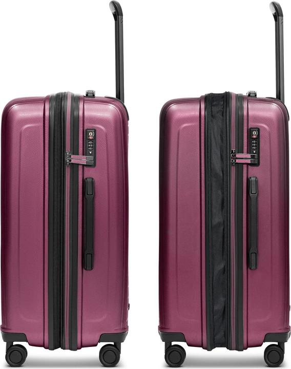 Actual product image Redolz Essentials 14 4-wheel trolley 65 cm with expansion pleat (81 l, M (50 - 90l))