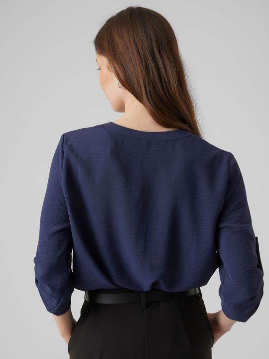 Immagine prodotto Vero Moda Camicetta ripiegata con maniche a 3/4 (XS)