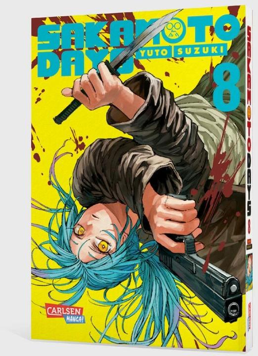 Actual product image Sakamoto Days 8 (German, Yuto Suzuki, 2024)