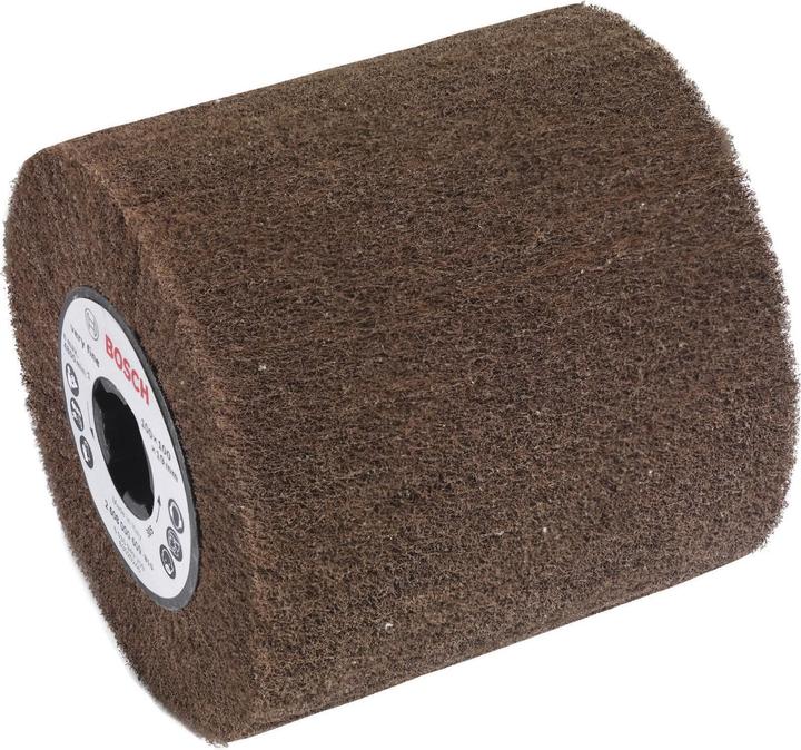 Image du produit Bosch Professional Zubehör Rouleau abrasif en non-tissé pour satineur, 19 mm, grossier, 100 mm (Croustillant)