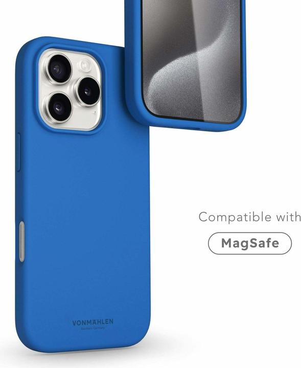 Actual product image Vonmählen Soft Silicone Case iPhone 16 Pro Max Sky Captain (Apple iPhone 16 Pro Max)