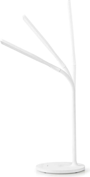 Immagine prodotto Nedis Lampada LED con caricatore wireless - interruttore dimmer - LED - 15 W - con dimmer - bianco (350 lm)
